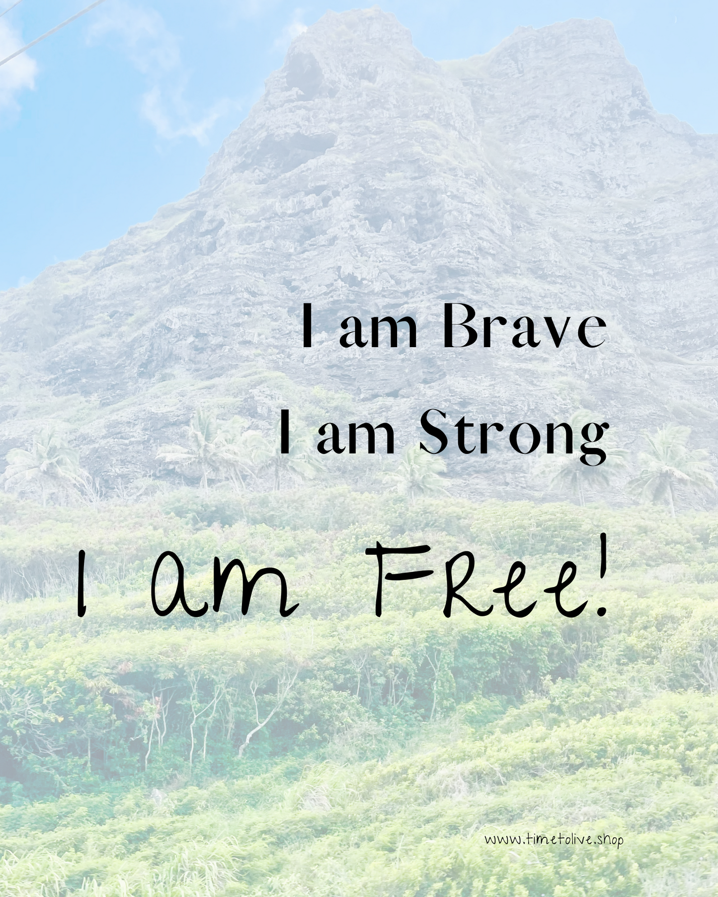 BraveStrongFree Printable Download